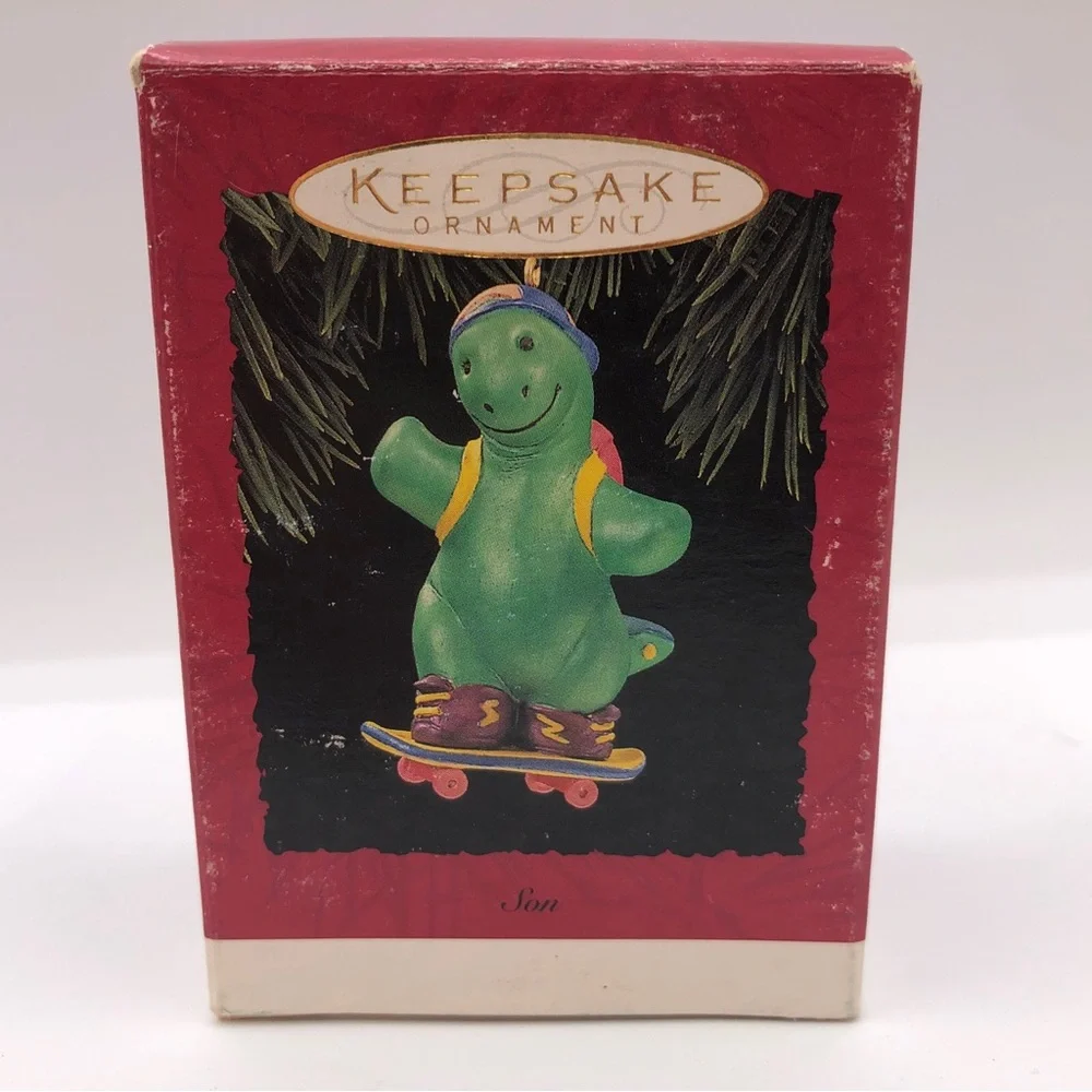 Hallmark Keepsake Ornament Dated 1994 Son Handcrafted‎